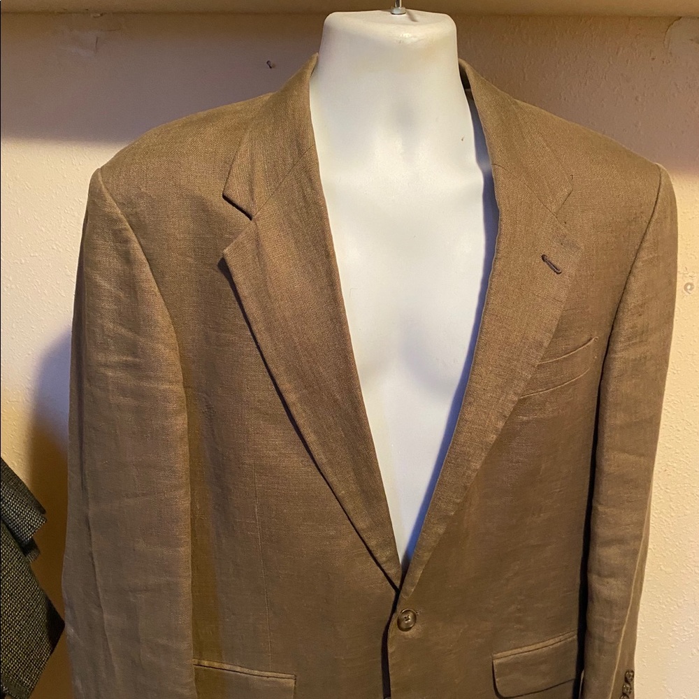 Eddie Bauer linen sport coat